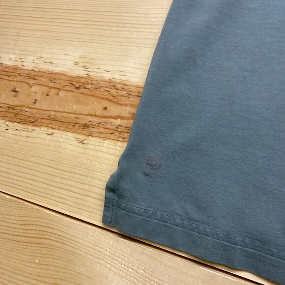 Public Rec Mens Polo Shirt XXL Gray Solid Pima Cotton Casual Soft - Picture 10 of 12